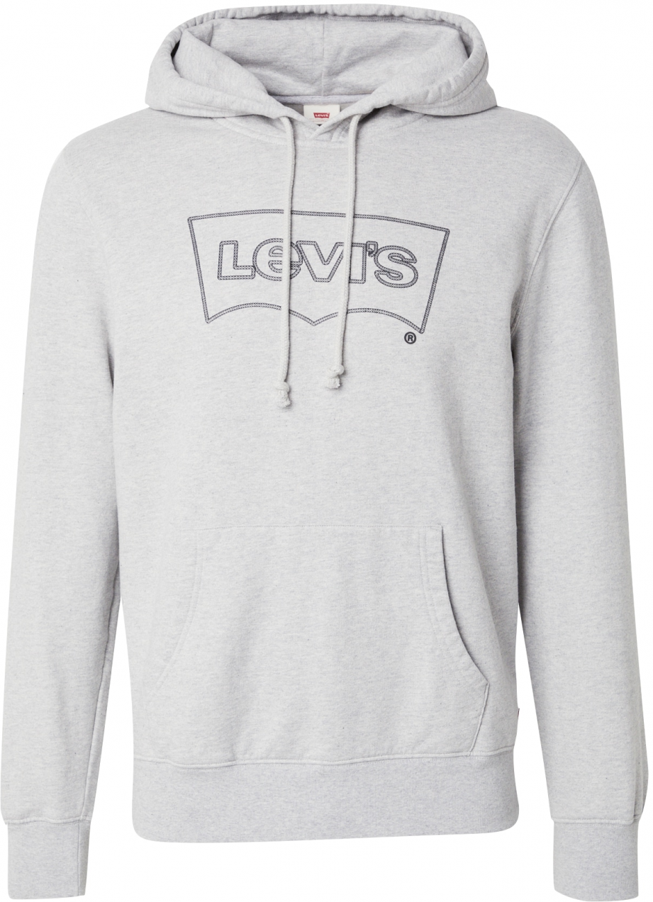 LEVI'S ® Mikina  sivá melírovaná / čierna