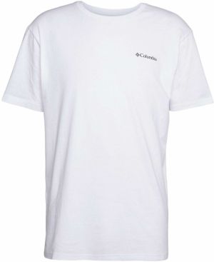 COLUMBIA Funkčné tričko 'North Cascades'  čierna / biela