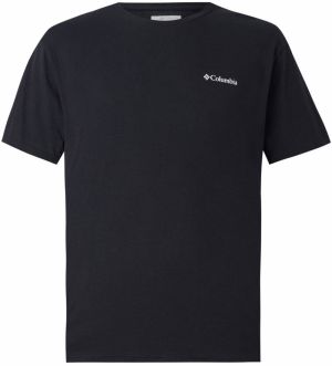 COLUMBIA Funkčné tričko 'Barton Springs™'  čierna / biela