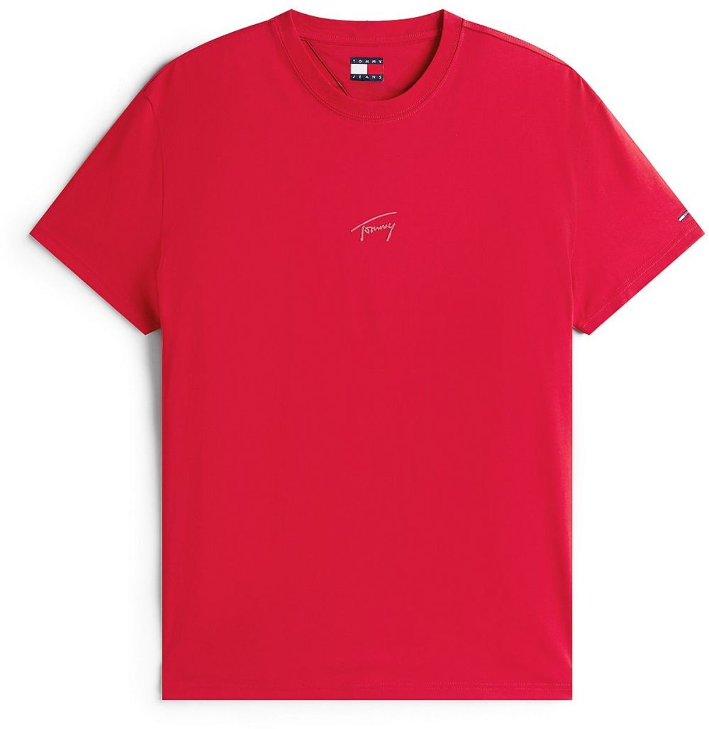 Tommy Jeans Tričko  jasne červená