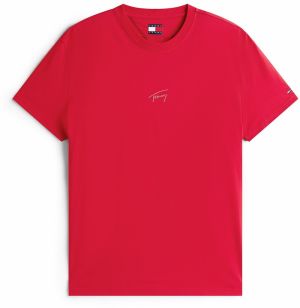 Tommy Jeans Tričko  jasne červená
