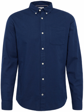 JACK & JONES Košeľa 'JWHCLASSIC'  námornícka modrá