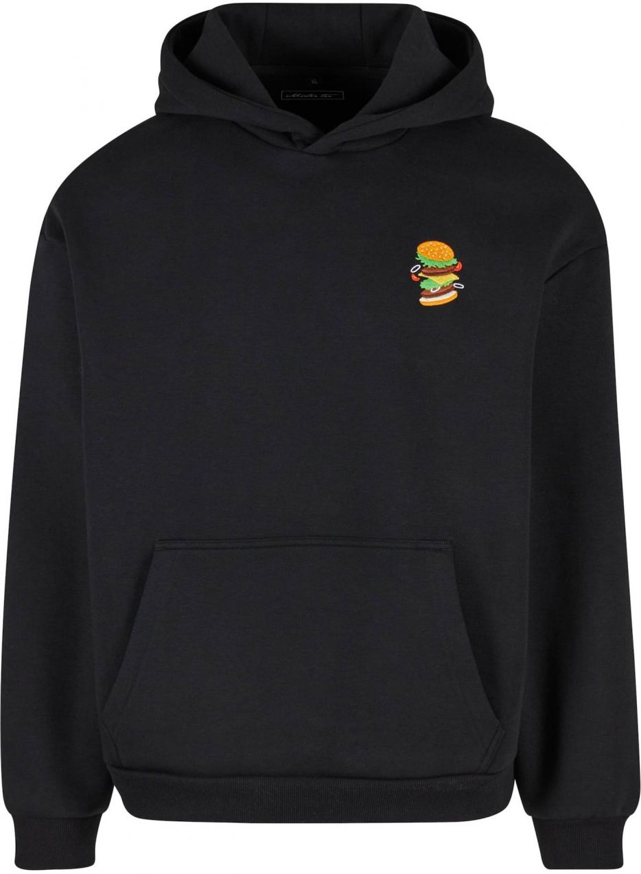 Miss Tee Mikina 'Burger'  čierna