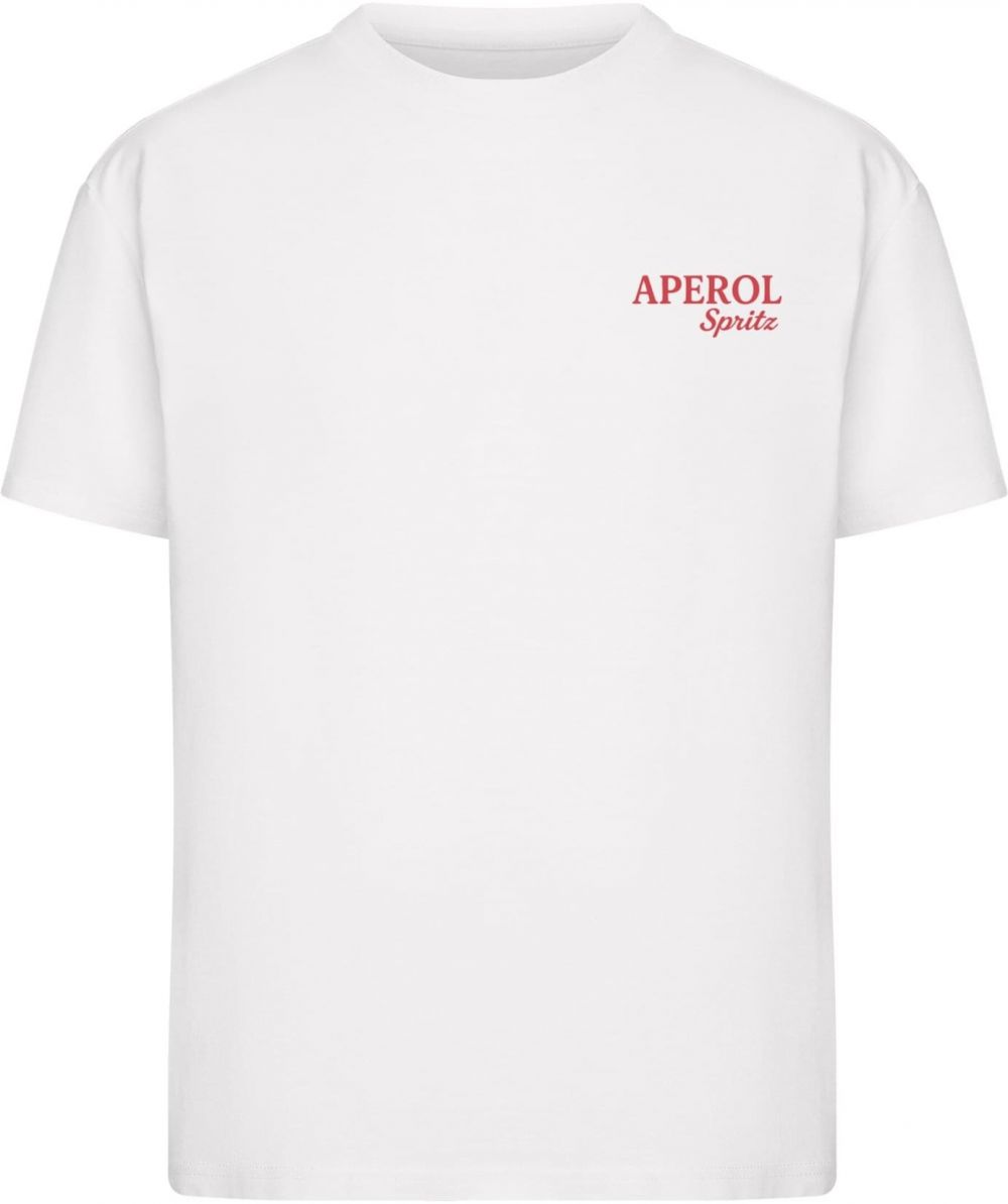 Merchcode Tričko ' Aperol Spritz'  zelená / oranžová / červená / biela