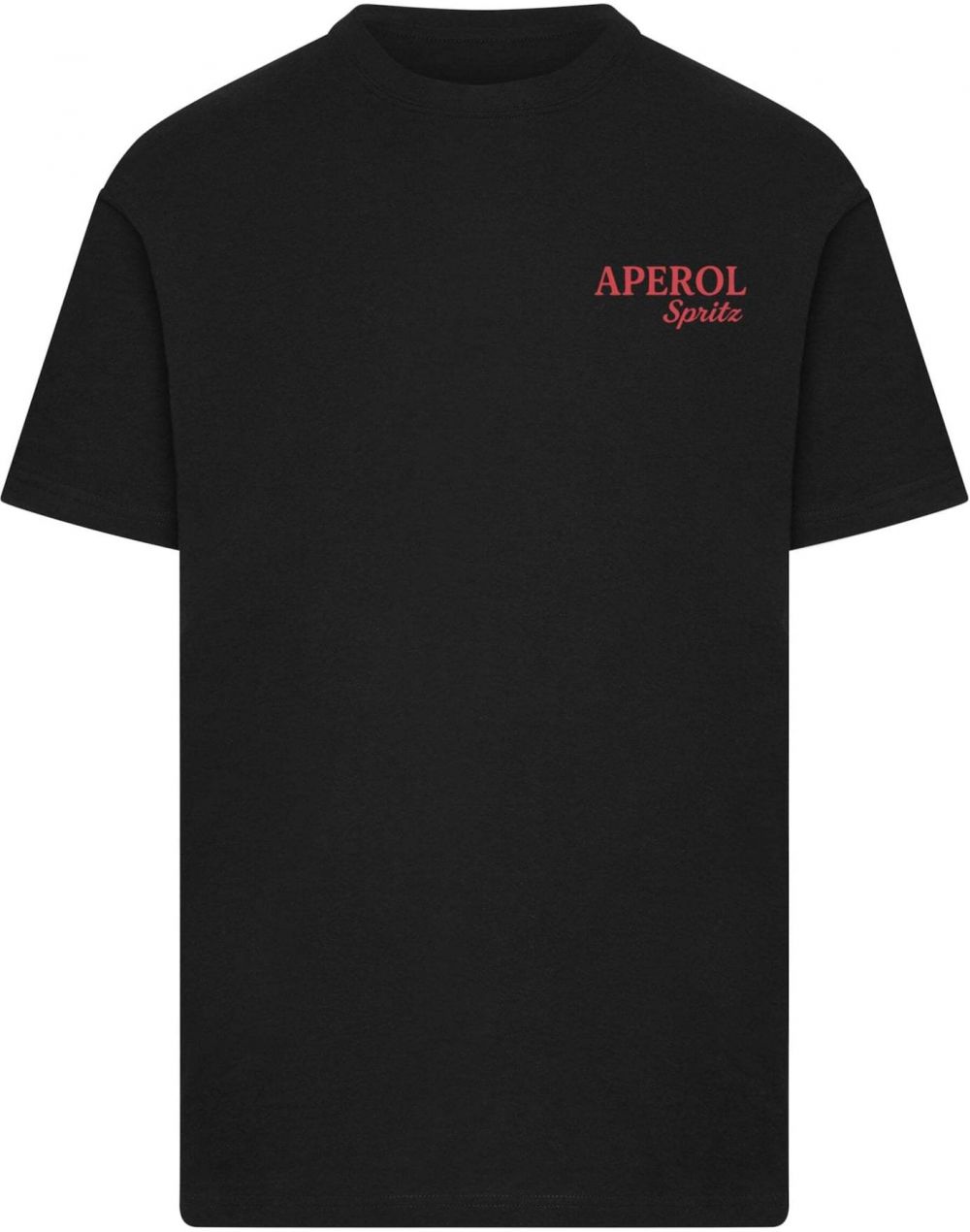 Merchcode Tričko 'Aperol Spritz'  zelená / oranžová / červená / čierna