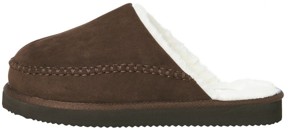 JACK & JONES Papuče 'JFWMANOR'  tmavohnedá / biela