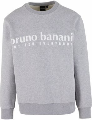 Bruno Banani Mikina  svetlosivá / biela