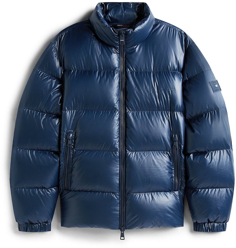 TOMMY HILFIGER Zimná bunda  námornícka modrá