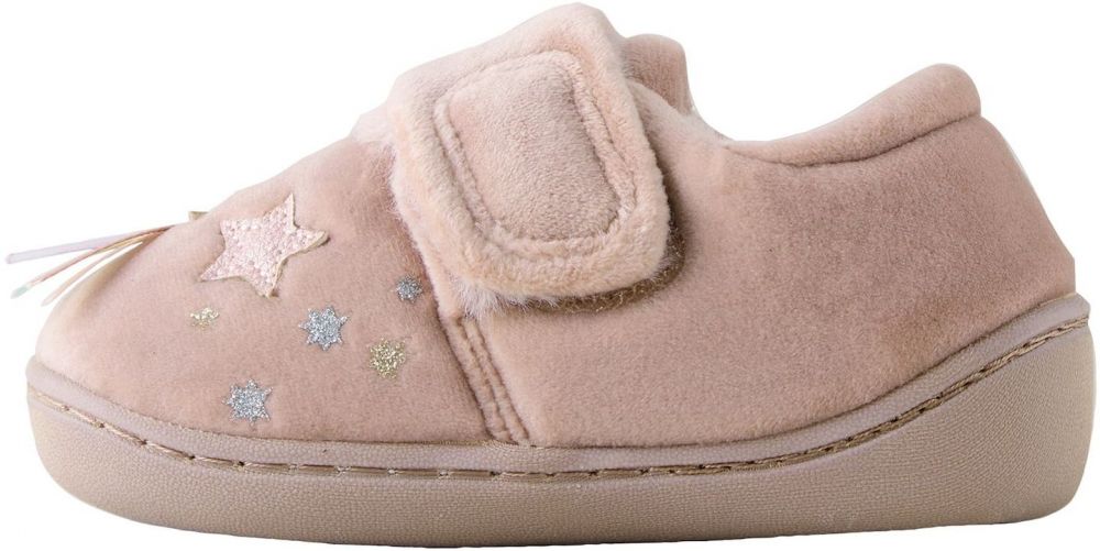 Next Papuče  zlatá / svetlofialová / rosé / púdrová