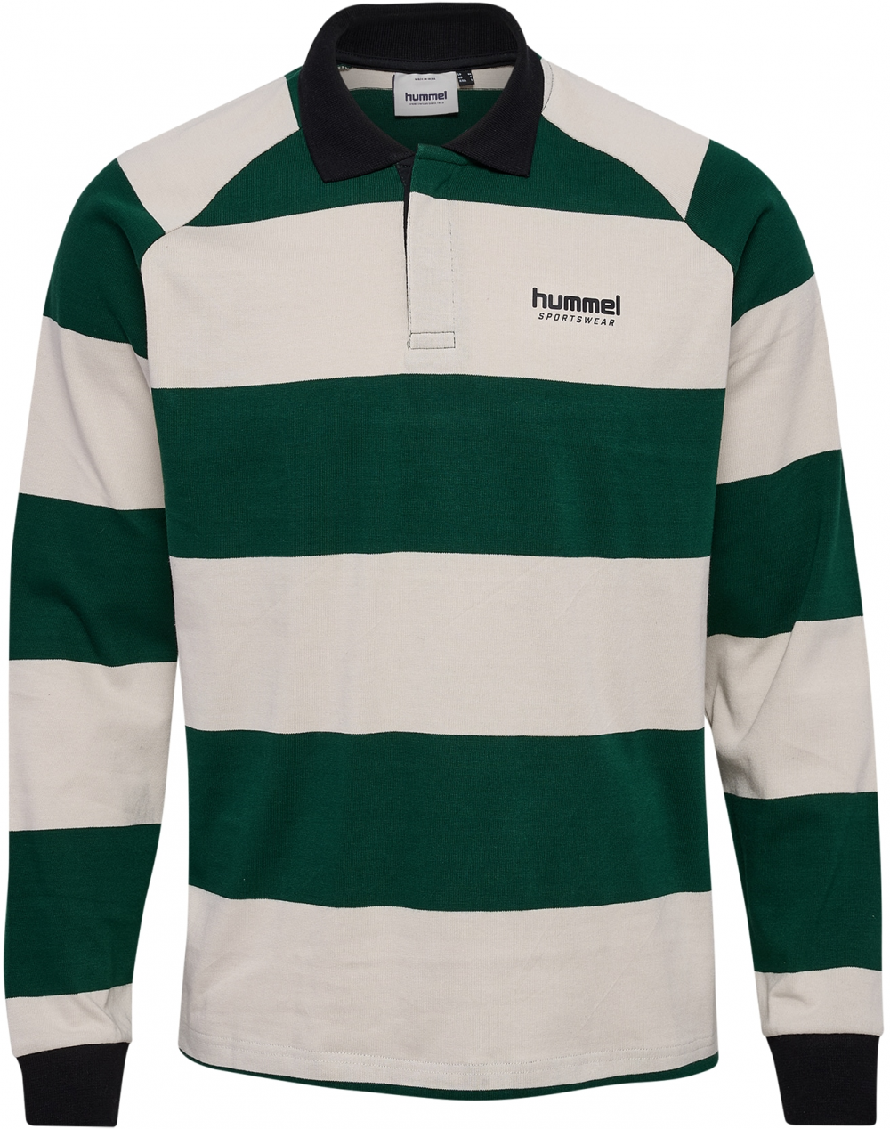 Hummel Funkčné tričko  tmavozelená / šedobiela