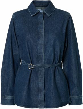SELECTED Blúzka 'SLFSELMA-NOA'  modrá denim