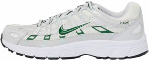 Nike Sportswear Tenisky 'P-6000'  svetlosivá / smaragdová
