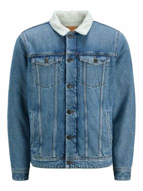 JACK & JONES Prechodná bunda 'JJIjean'  modrá denim