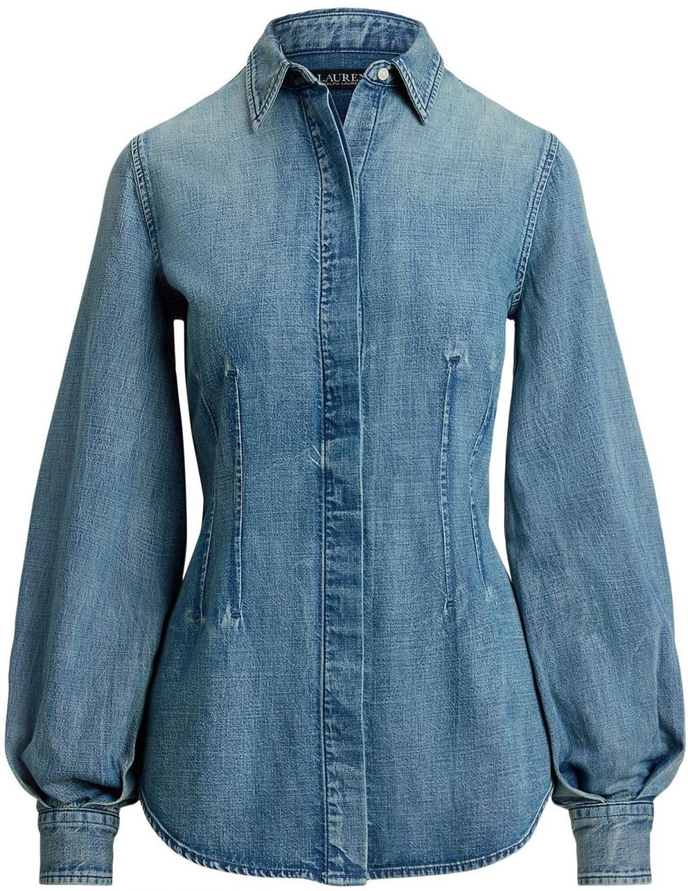 Lauren Ralph Lauren Blúzka 'DEKINEE'  modrá denim