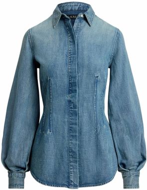 Lauren Ralph Lauren Blúzka 'DEKINEE'  modrá denim