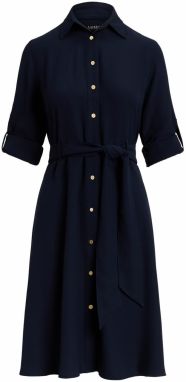 Lauren Ralph Lauren Košeľové šaty 'KARALYNN'  námornícka modrá
