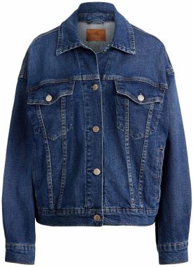 Lauren Ralph Lauren Prechodná bunda 'MACMEY'  modrá denim
