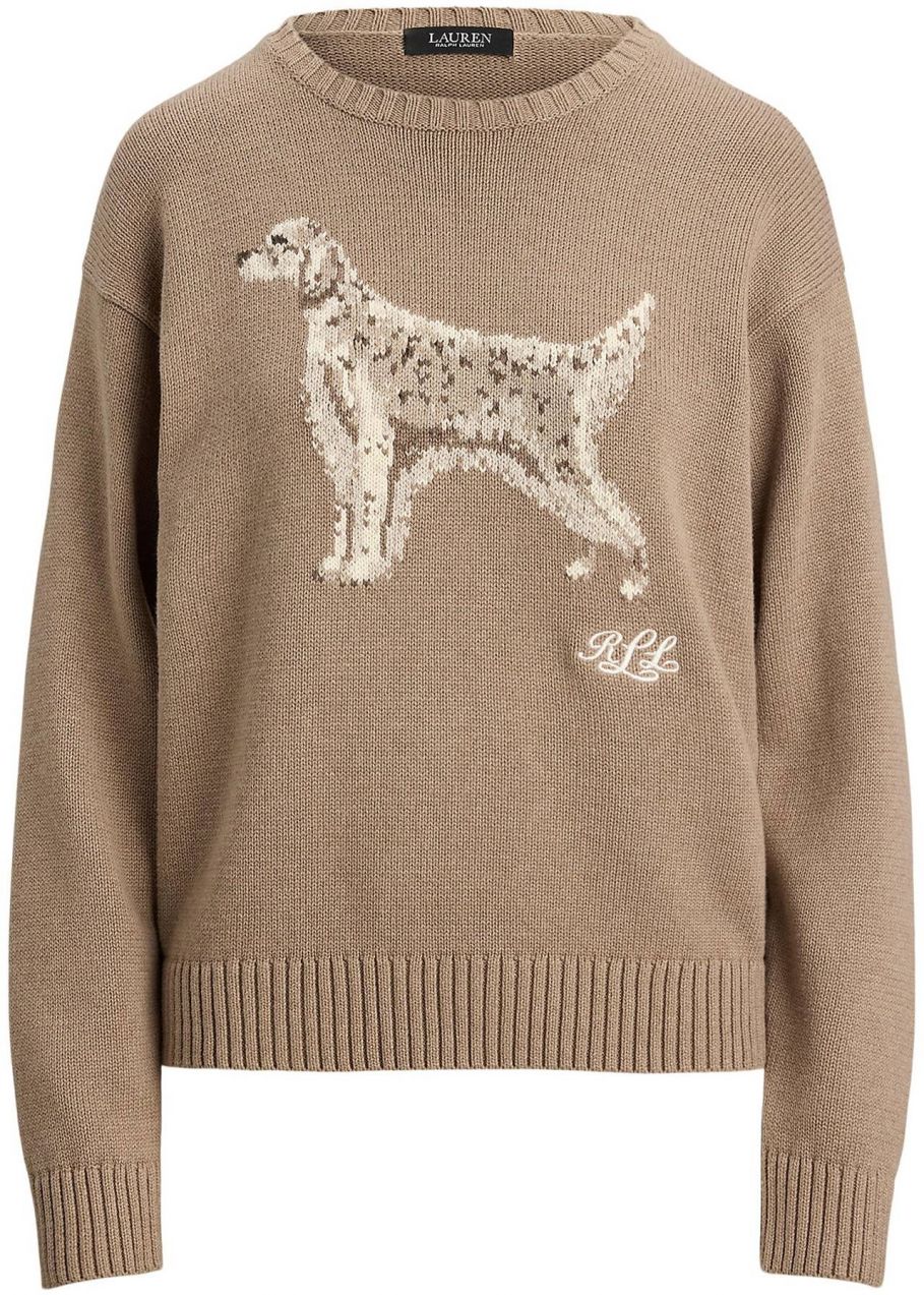 Lauren Ralph Lauren Petite Sveter 'Riednee'  béžová / hnedá