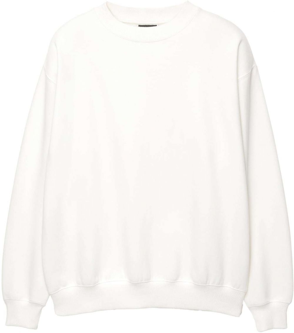 Pull&Bear Mikina  biela