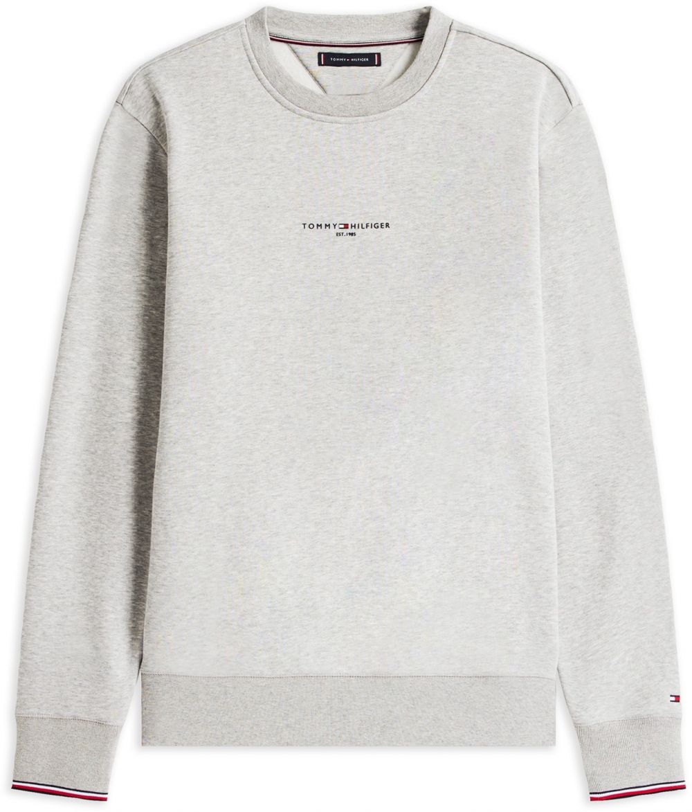 TOMMY HILFIGER Mikina  sivá melírovaná