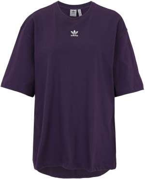 ADIDAS ORIGINALS Tričko 'Essentials'  baklažánová / biela