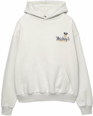 Pull&Bear Mikina  námornícka modrá / žltá / biela