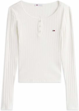 Tommy Jeans Tričko  biela
