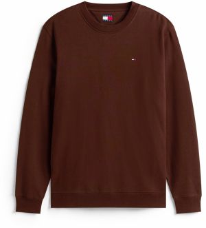 Tommy Jeans Mikina  hnedá
