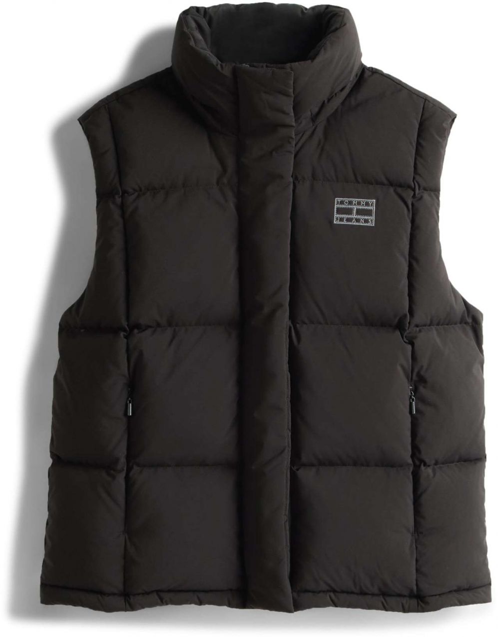 Tommy Jeans Vesta 'ALASKA GRID'  čierna