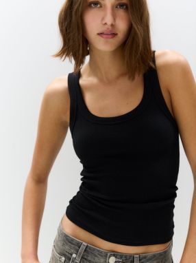Pull&Bear Top  čierna