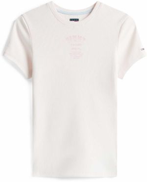 Tommy Jeans Tričko 'WESTERN'  biela
