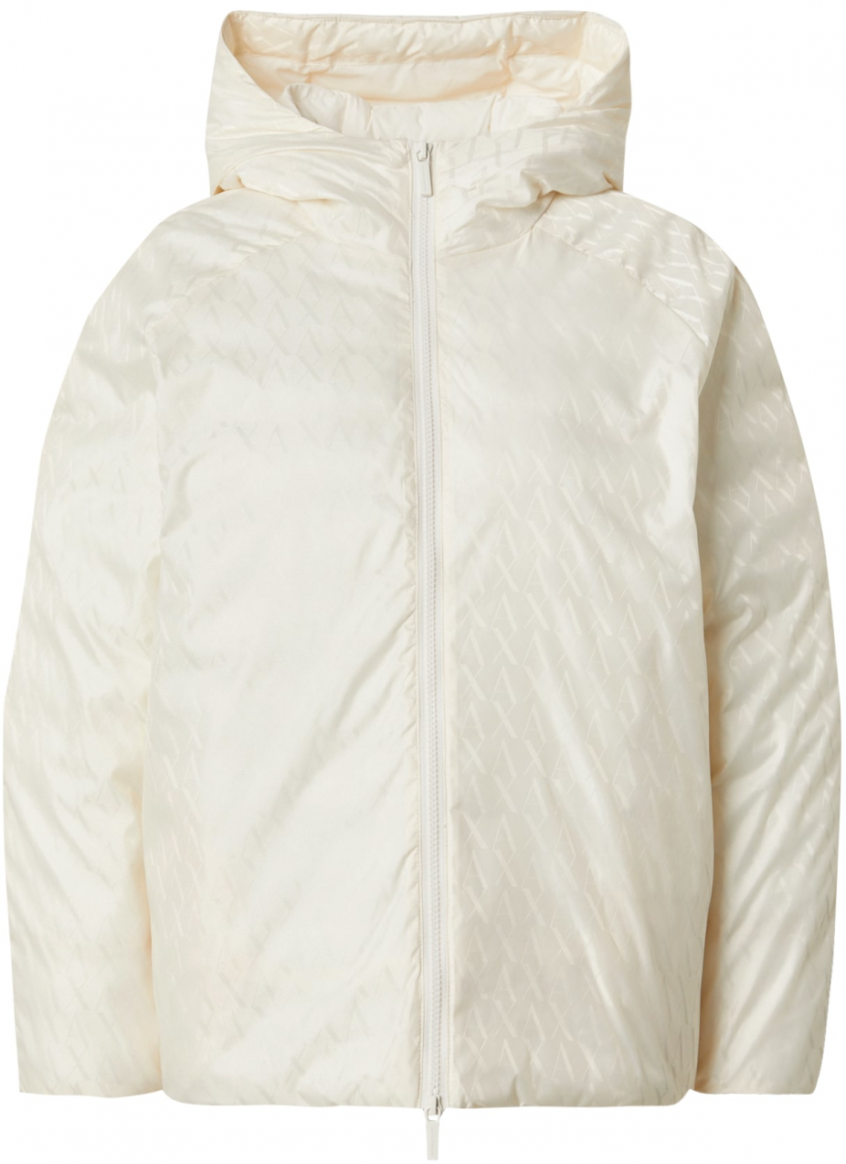 ARMANI EXCHANGE Prechodná bunda  šedobiela