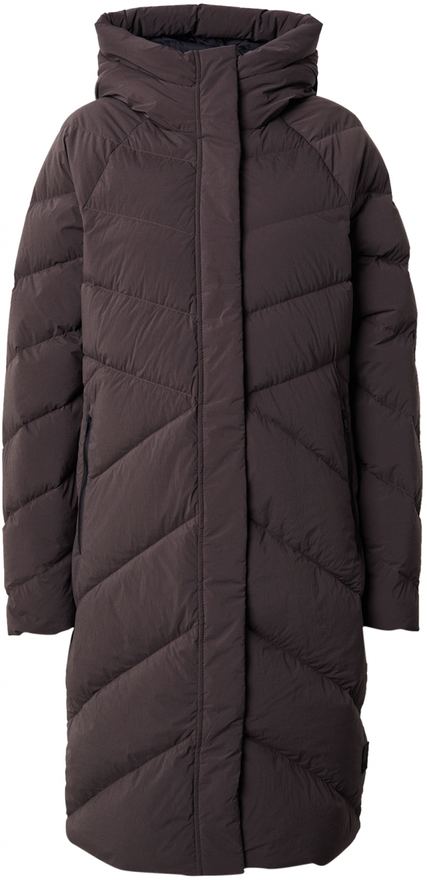 JACK WOLFSKIN Outdoorový kabát 'Marienplatz'  čokoládová
