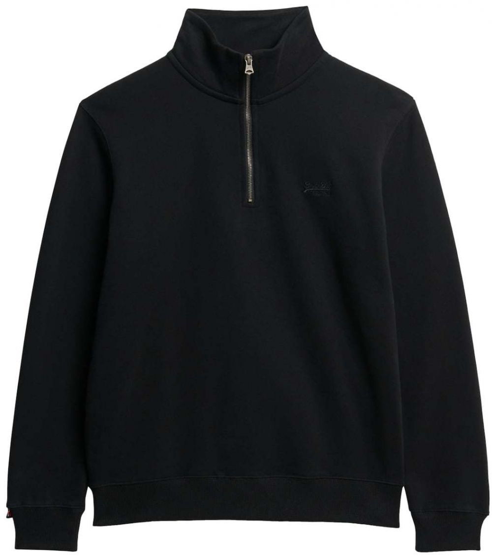 Superdry Mikina 'Essential'  čierna