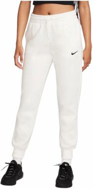 Nike Sportswear Nohavice 'Phoenix Fleece'  béžová / čierna
