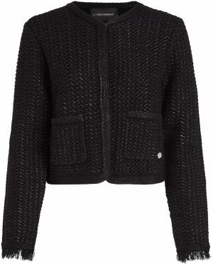 Karl Lagerfeld Kardigán  čierna