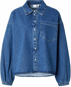 VERO MODA Blúzka 'VMElora'  modrá denim