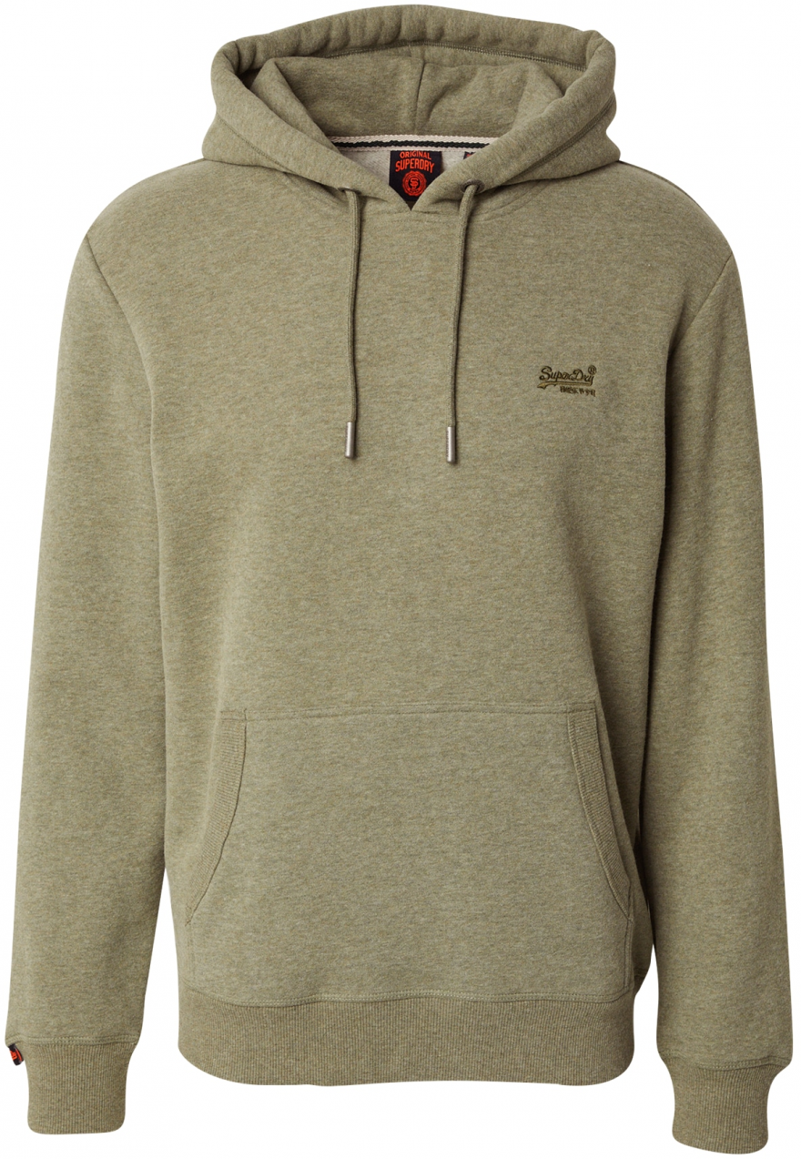 Superdry Mikina 'Essential'  zelená melírovaná