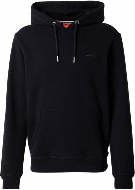 Superdry Mikina 'Essential'  čierna