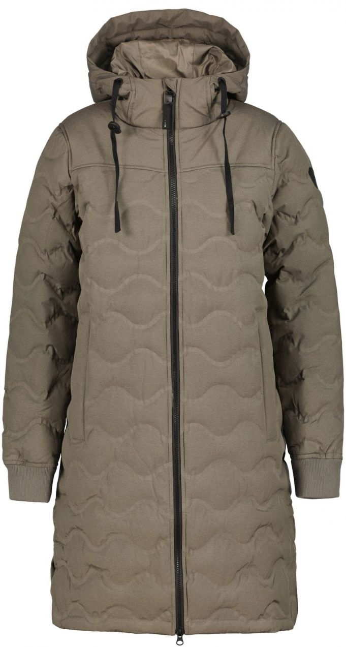 ICEPEAK Outdoorový kabát 'Vadodara'  kaki / čierna