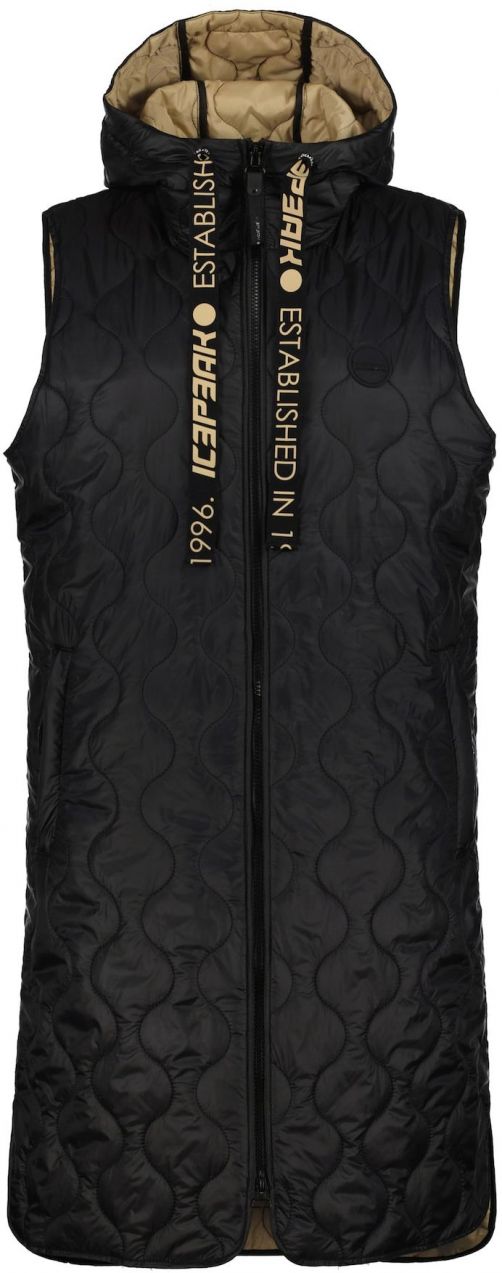 ICEPEAK Športová vesta 'Vardaman'  čierna