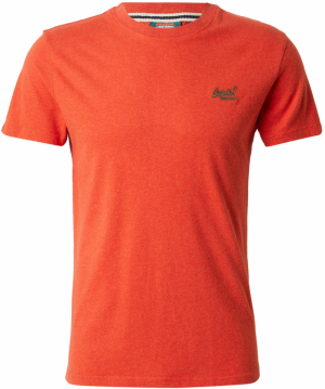 Superdry Tričko 'Essential'  zelená / homárová