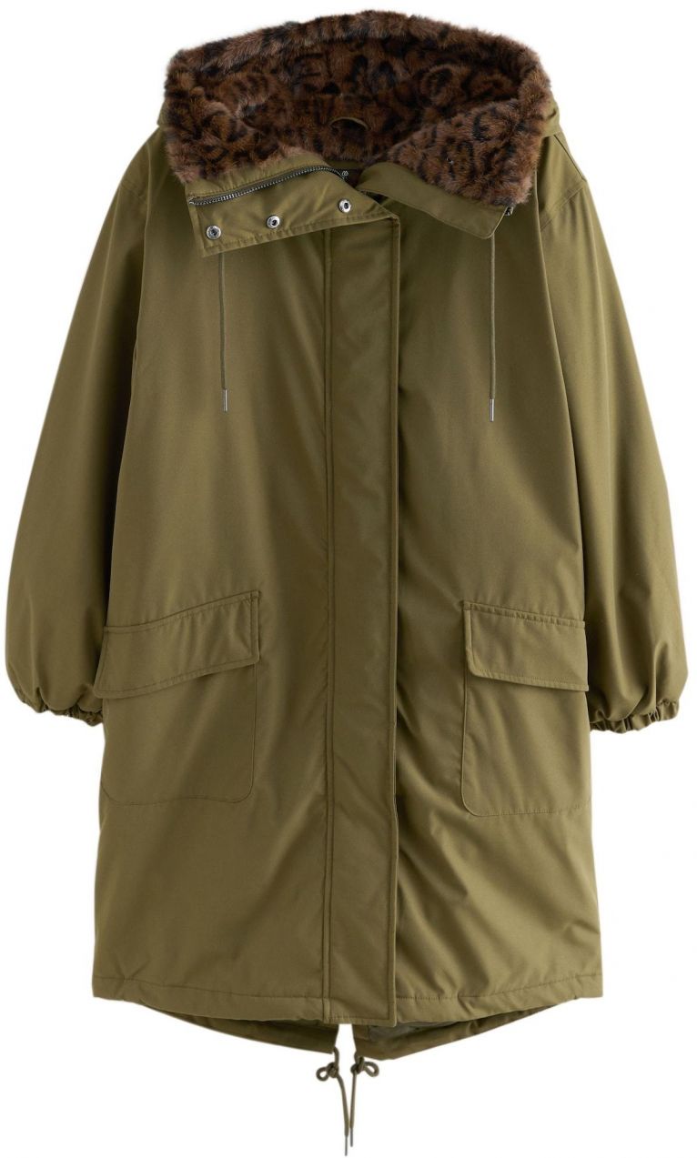 Next Prechodný kabát  kaki