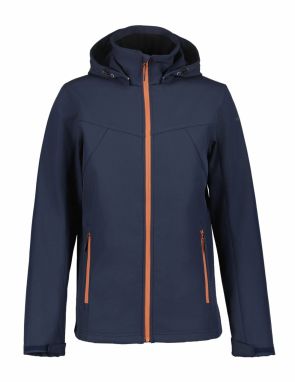 ICEPEAK Outdoorová bunda 'Brimfield'  tmavomodrá / oranžová