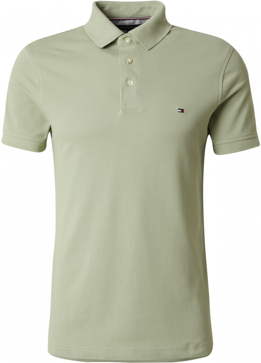 TOMMY HILFIGER Tričko 'CORE 1985'  pastelovo zelená