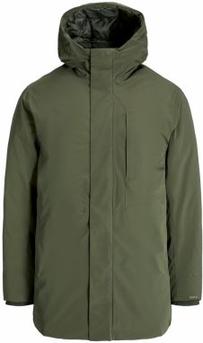 JACK & JONES Zimná parka 'JJEKEEN'  olivová