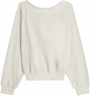 Bershka Sveter  svetlosivá