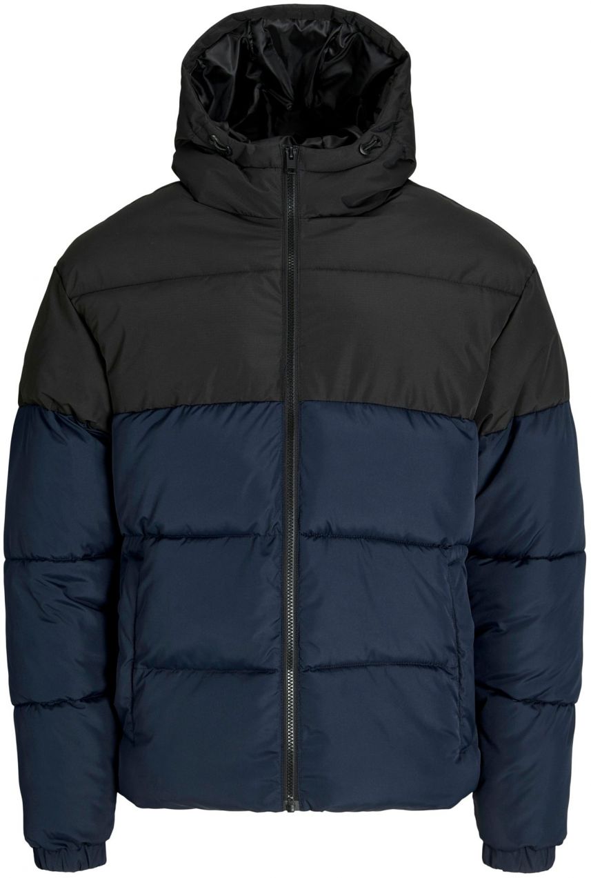 JACK & JONES Prechodná bunda 'JJMAZE'  modrá / čierna