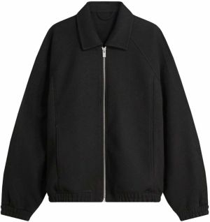 Bershka Prechodná bunda  čierna