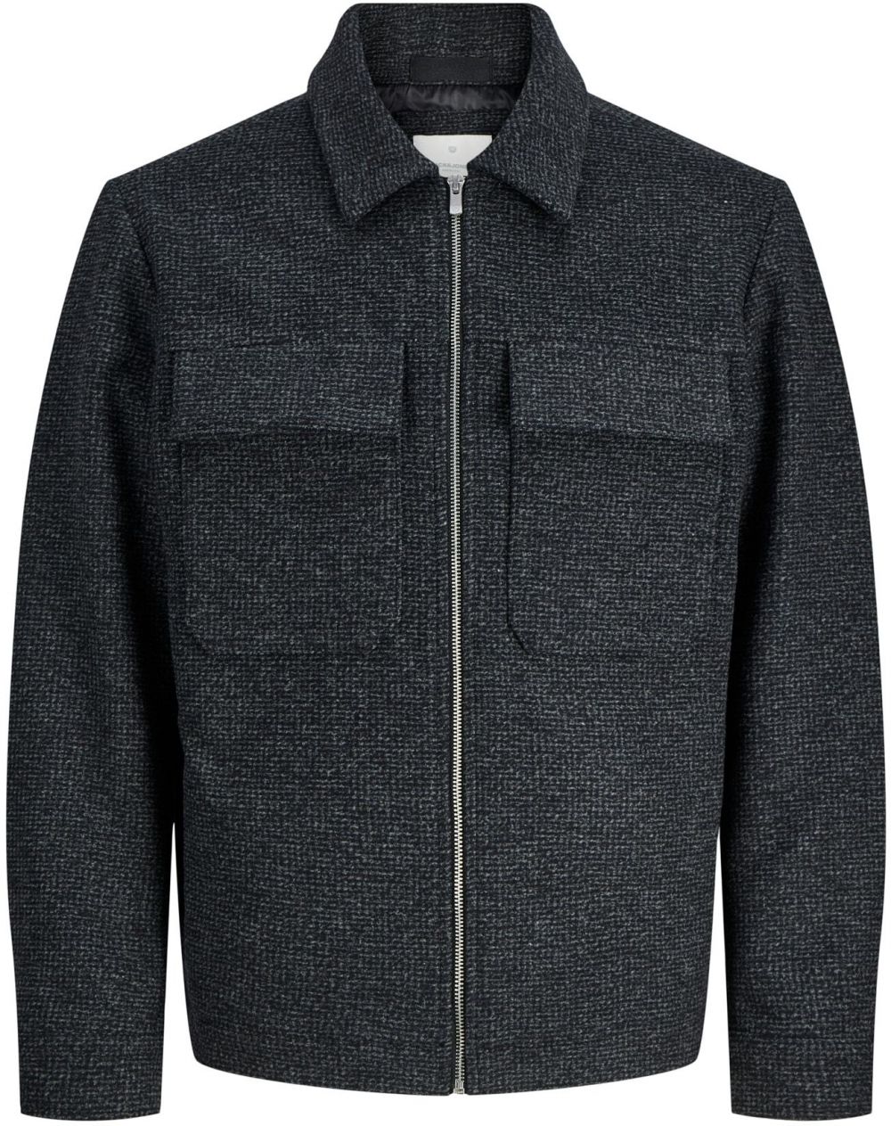 JACK & JONES Prechodná bunda 'JPRBLURUSSEL'  sivá melírovaná